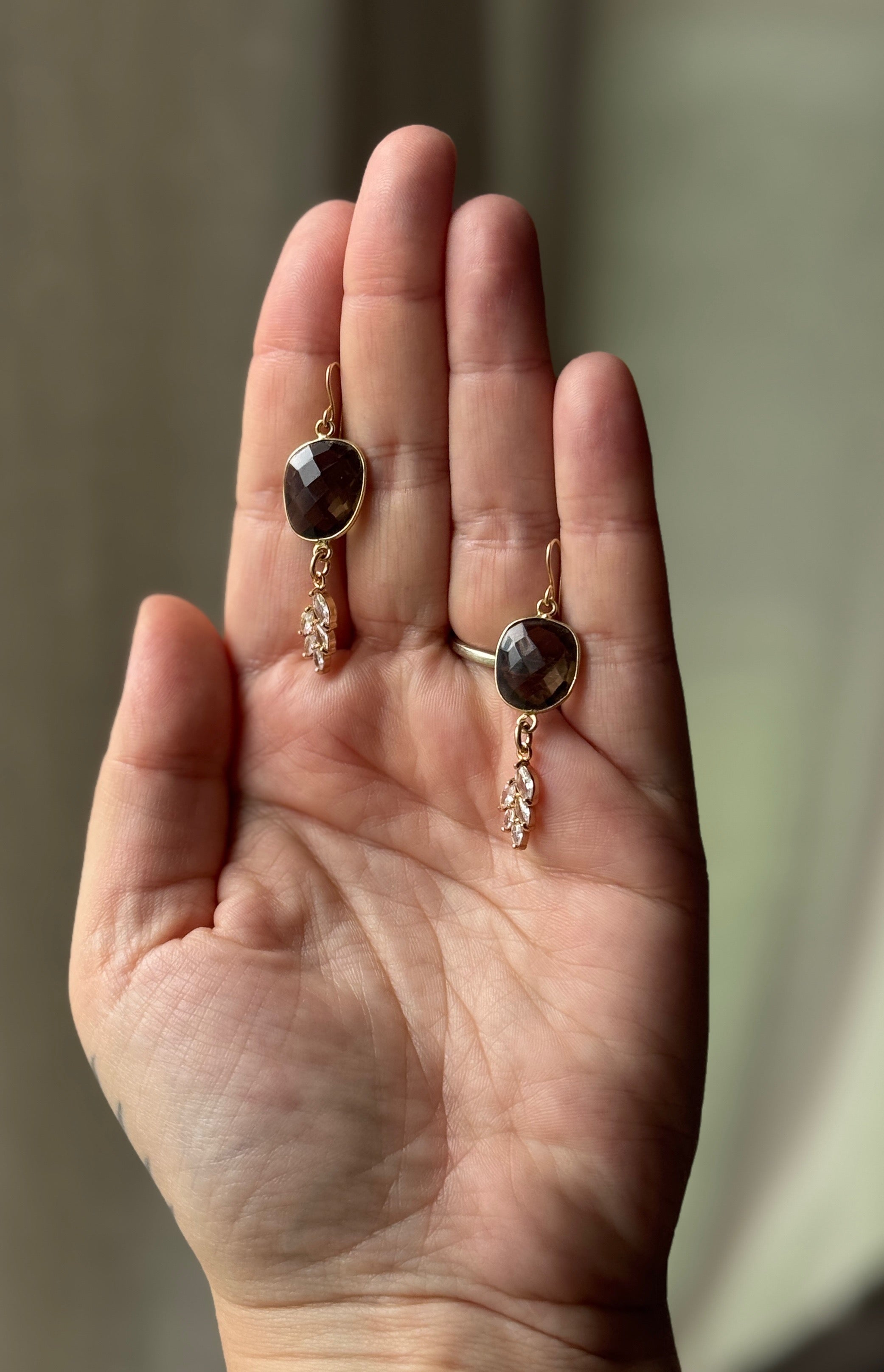 Smoky Quartz & Crystals