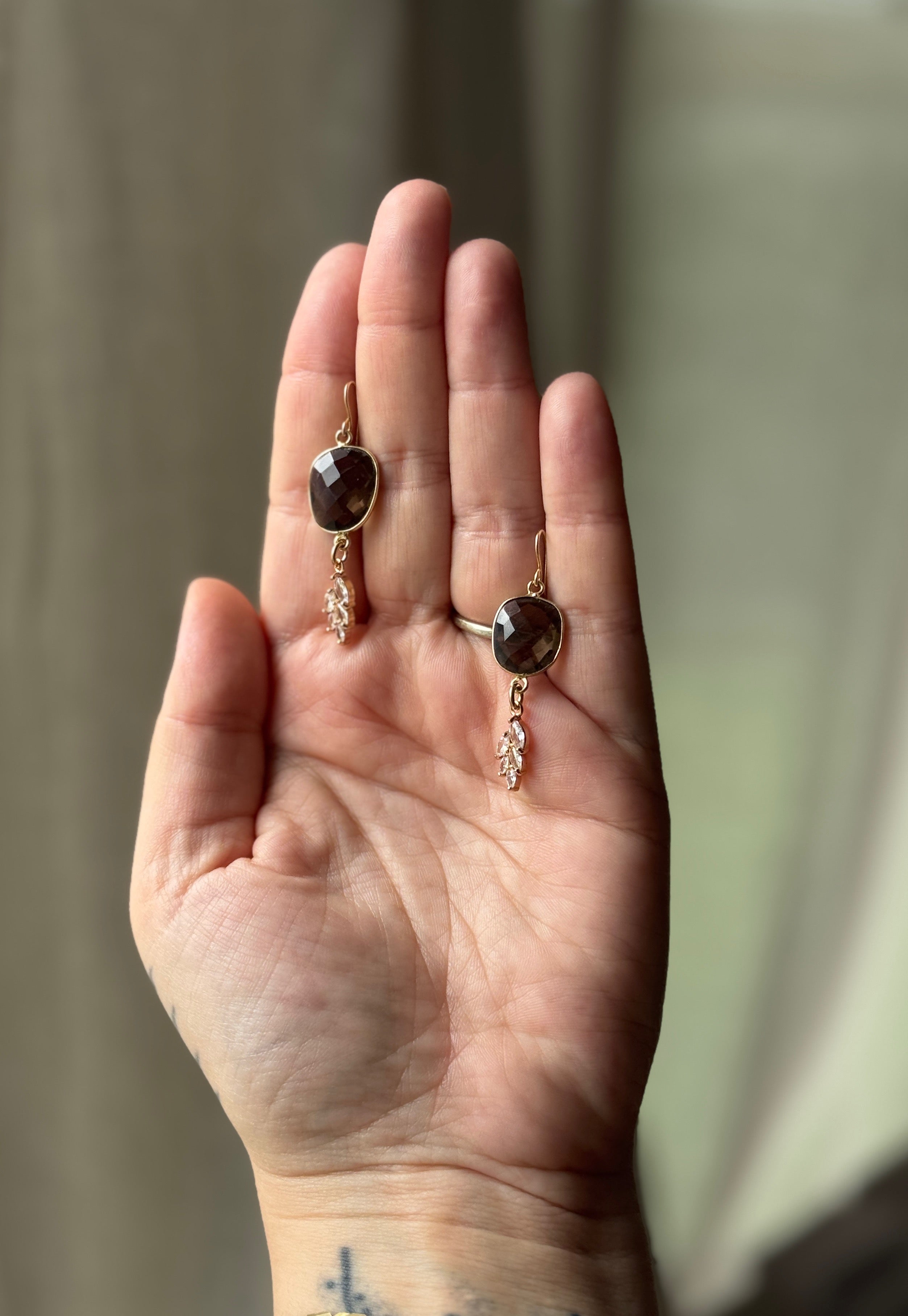 Smoky Quartz & Crystals