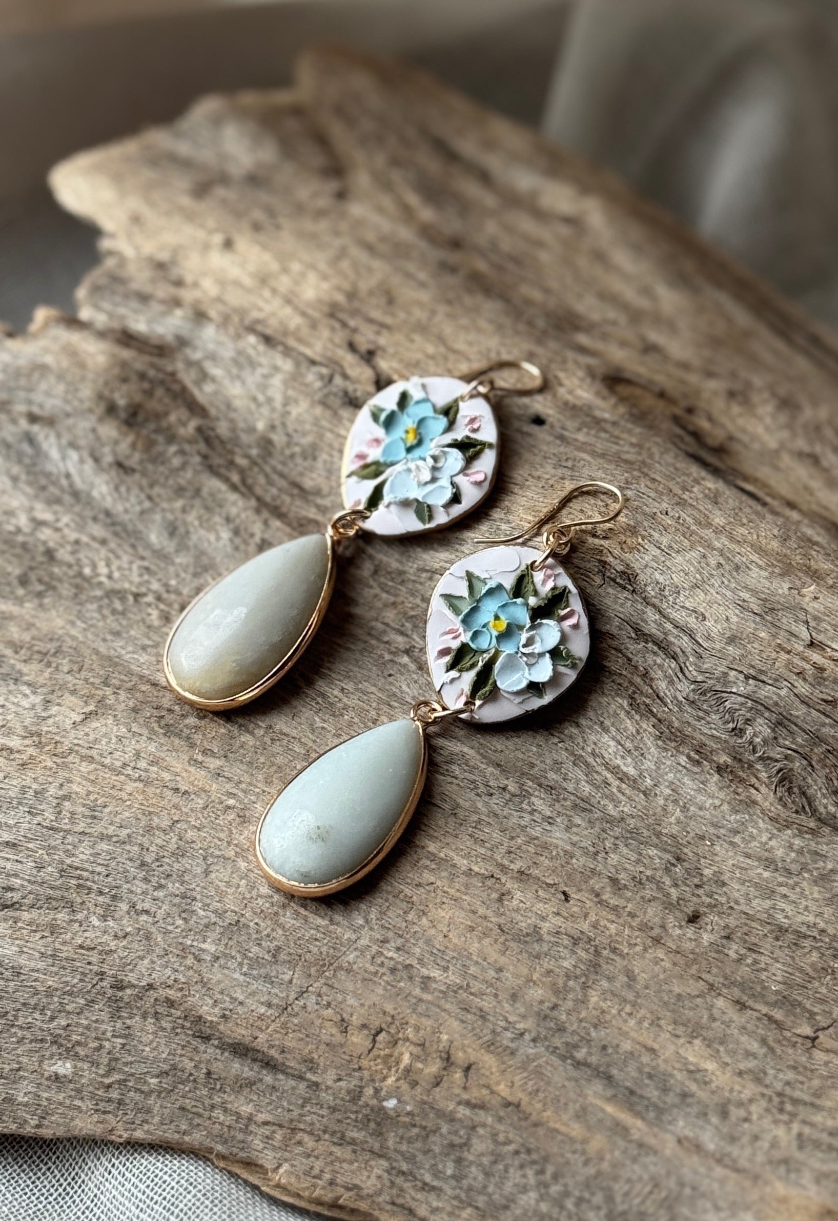 Amazonite Florals
