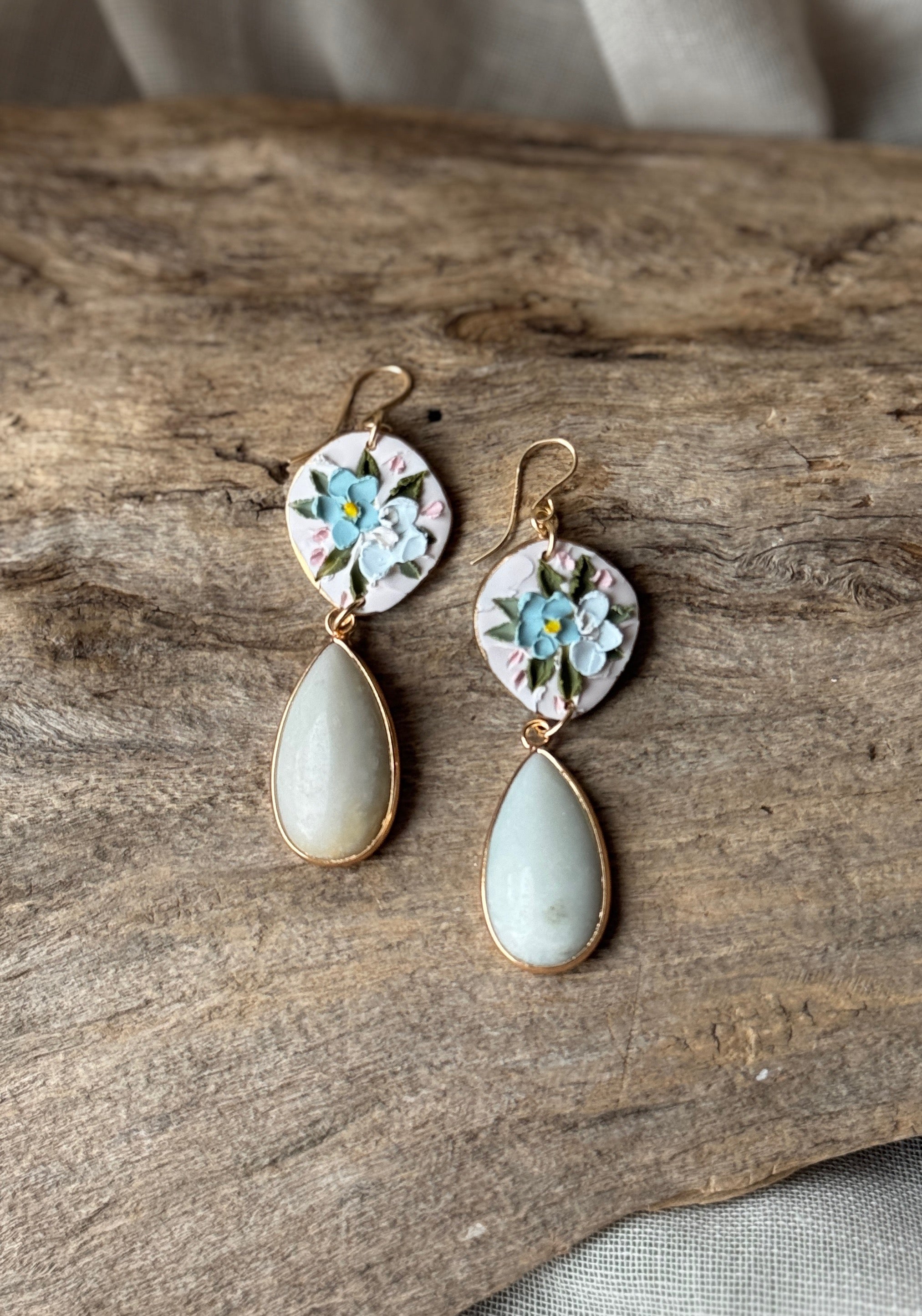 Amazonite Florals