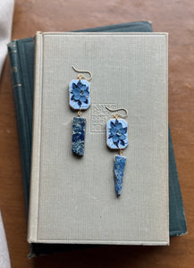 Blue Crystal Florals