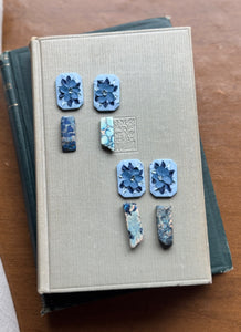 Blue Crystal Florals