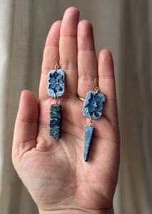 Blue Crystal Florals