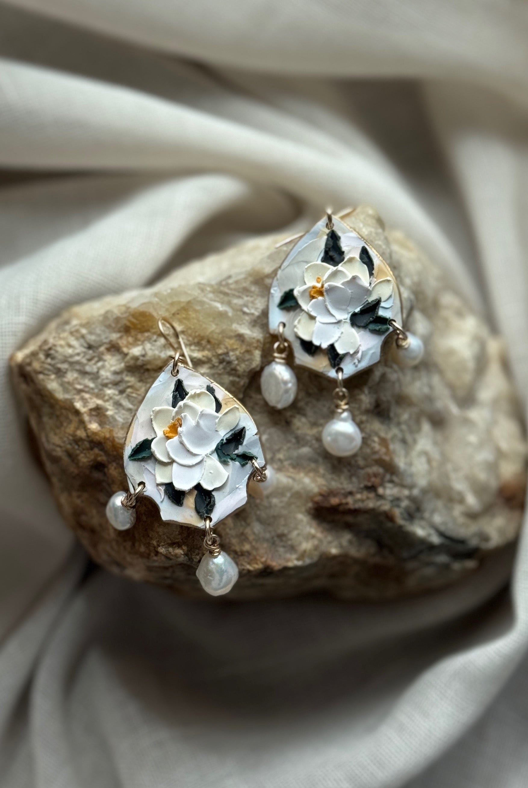 The Pearl Bloom Shield one of a kind