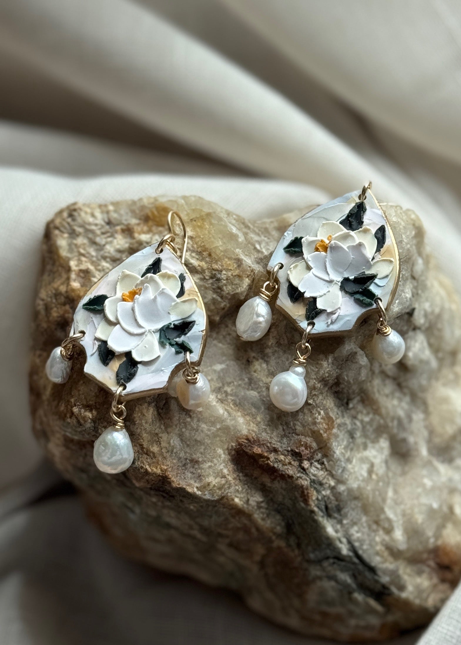 The Pearl Bloom Shield one of a kind