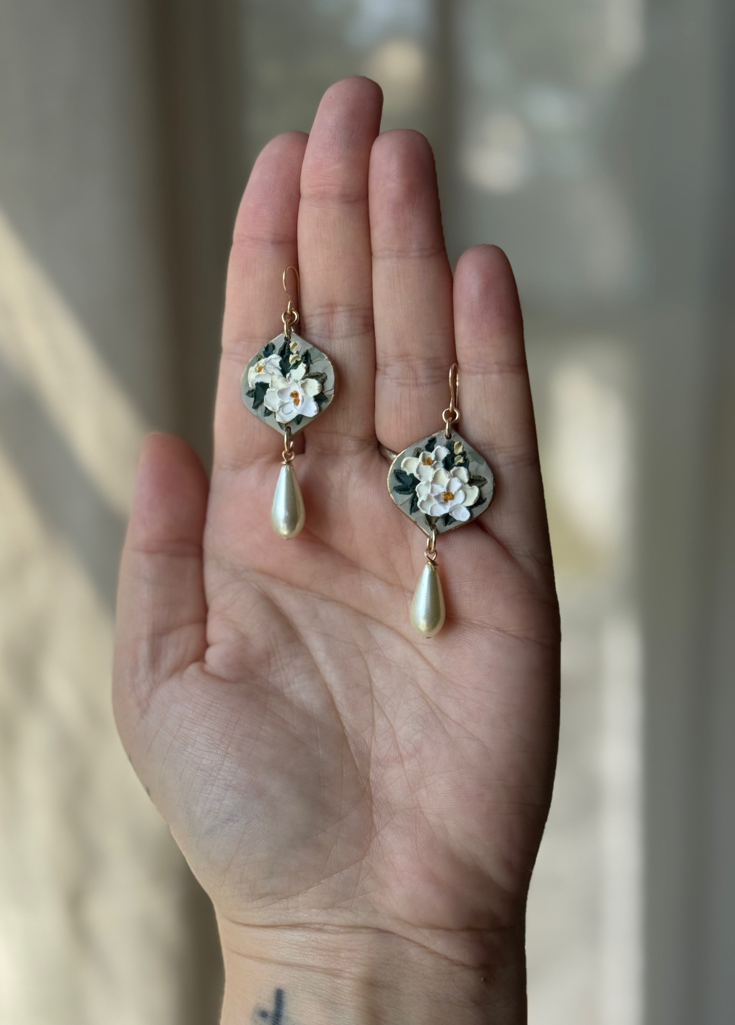 The Pearl Drop Blossom one of a kind