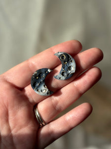 Blue Moon Studs