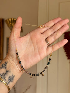Jasper & Amethyst necklace preorder