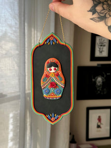 The Matryoshka Wall Hanging