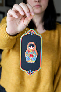 The Matryoshka Wall Hanging