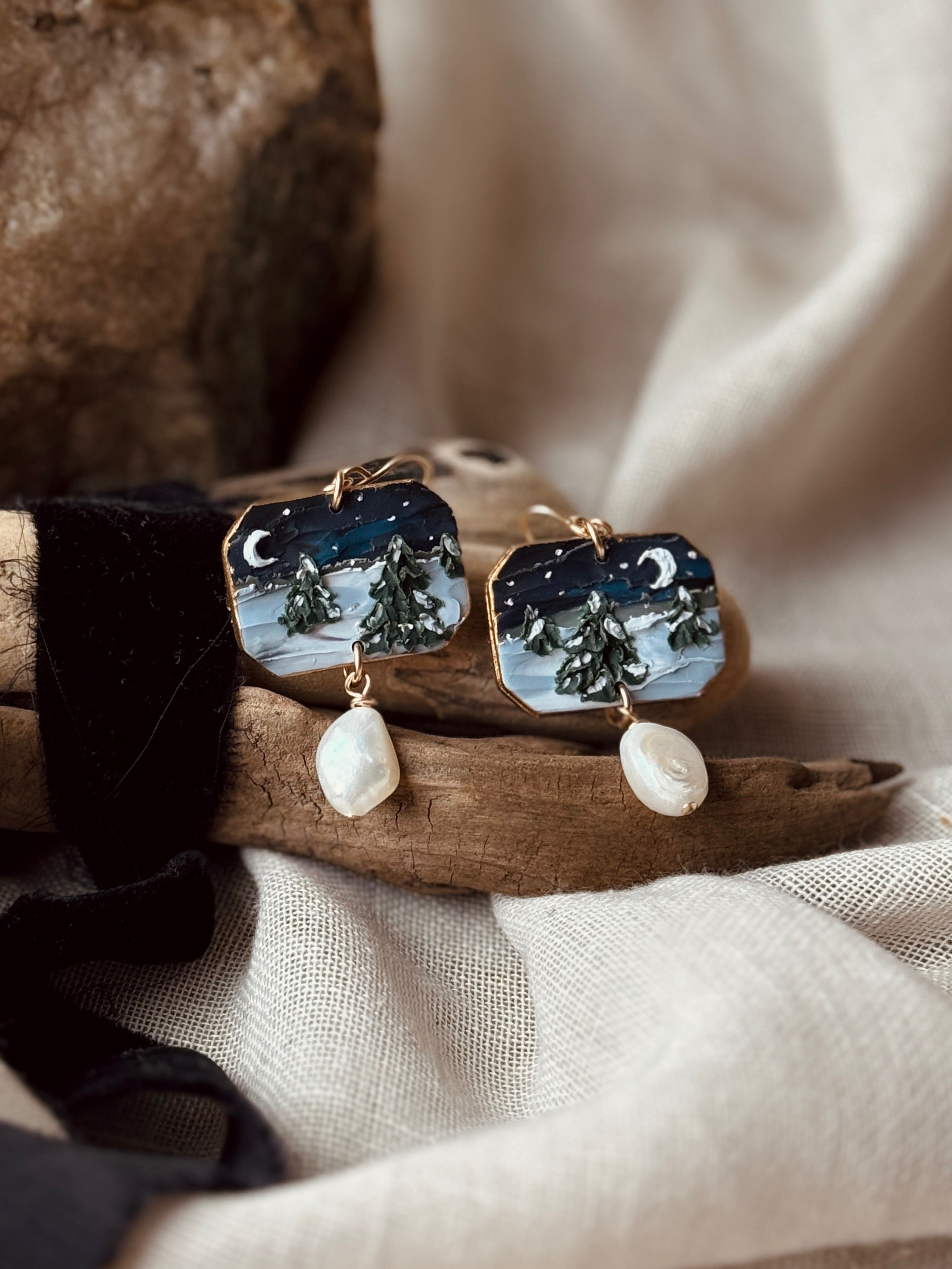 The Snowy Night Pearl