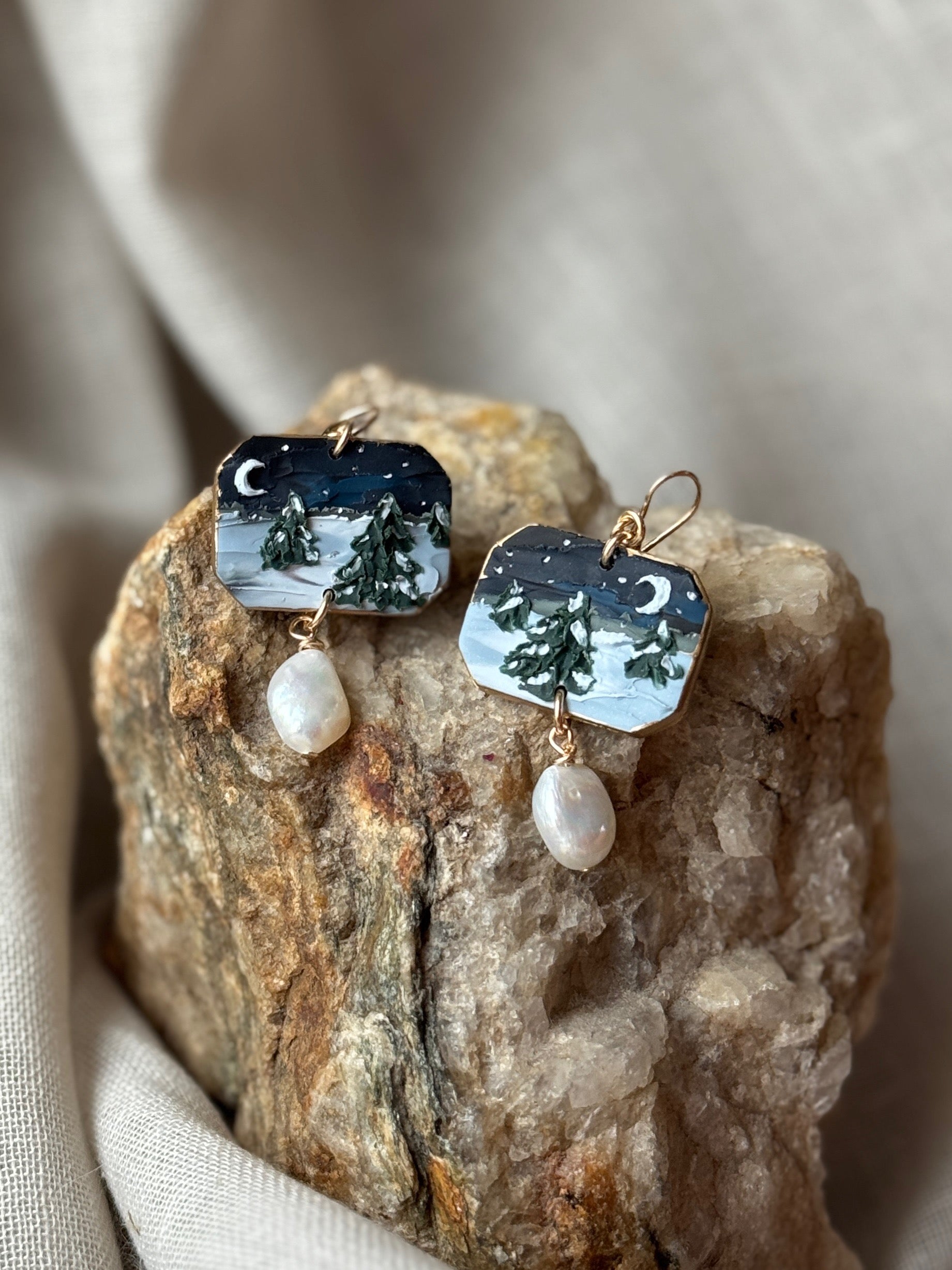 The Snowy Night Pearl