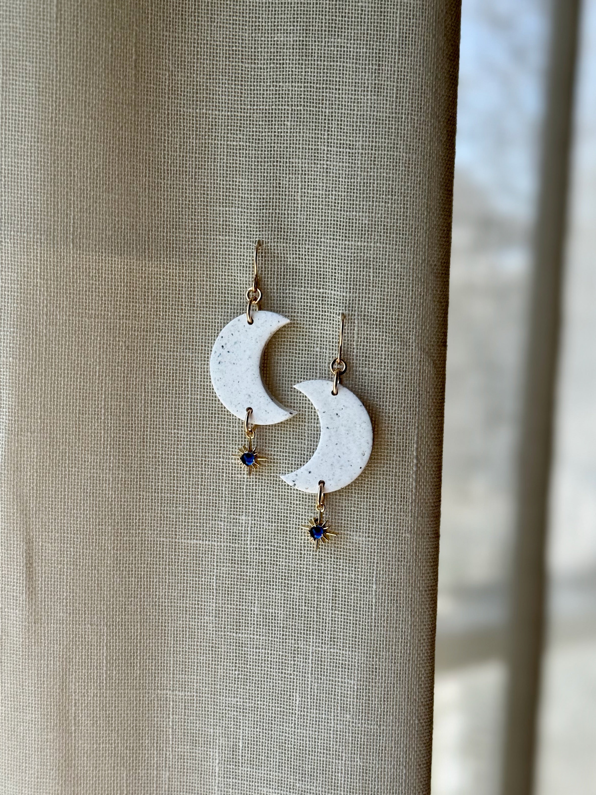 The Crescent Moon & Gemstone Star