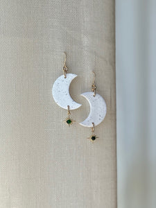 The Crescent Moon & Gemstone Star