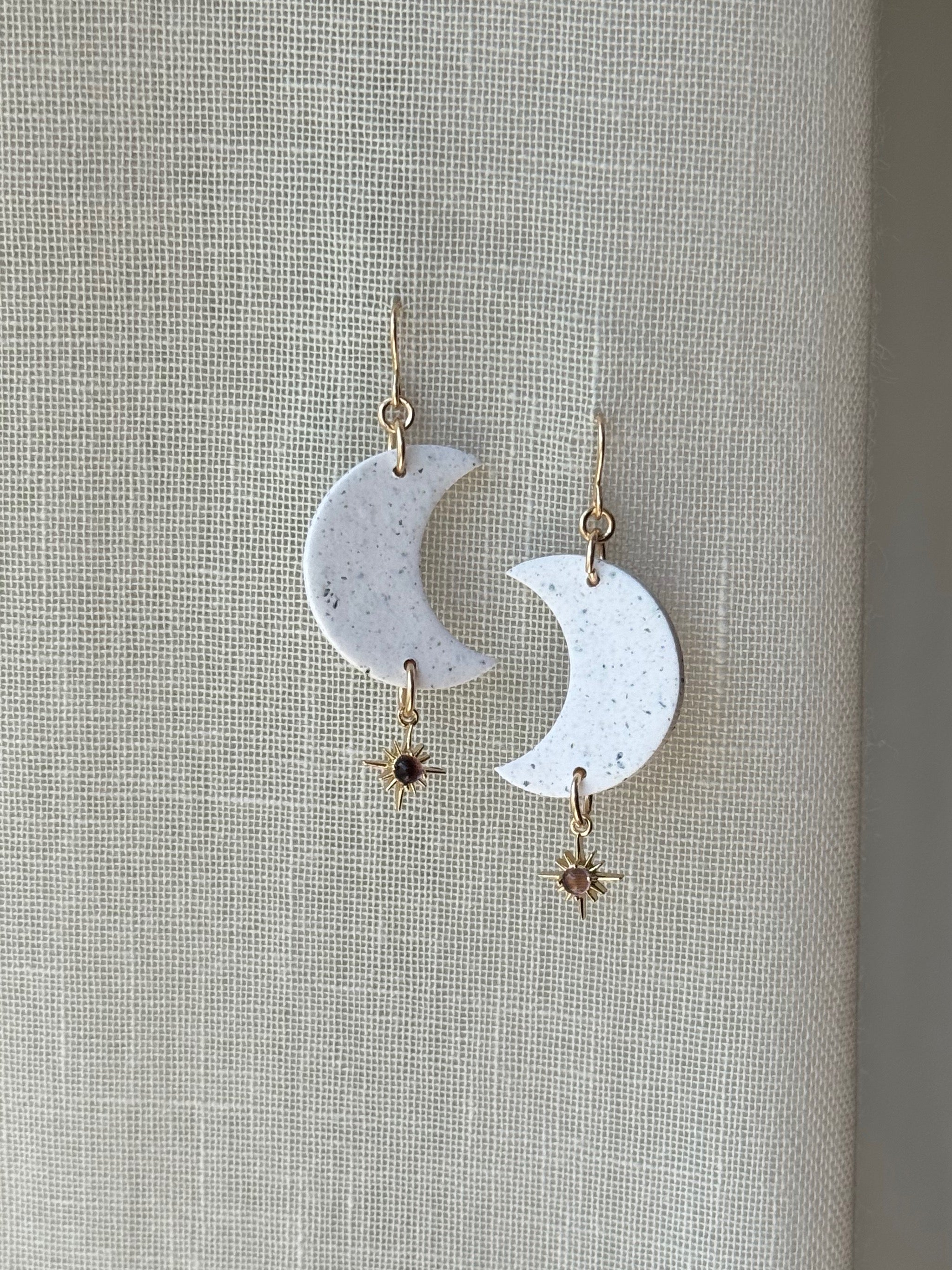 The Crescent Moon & Gemstone Star