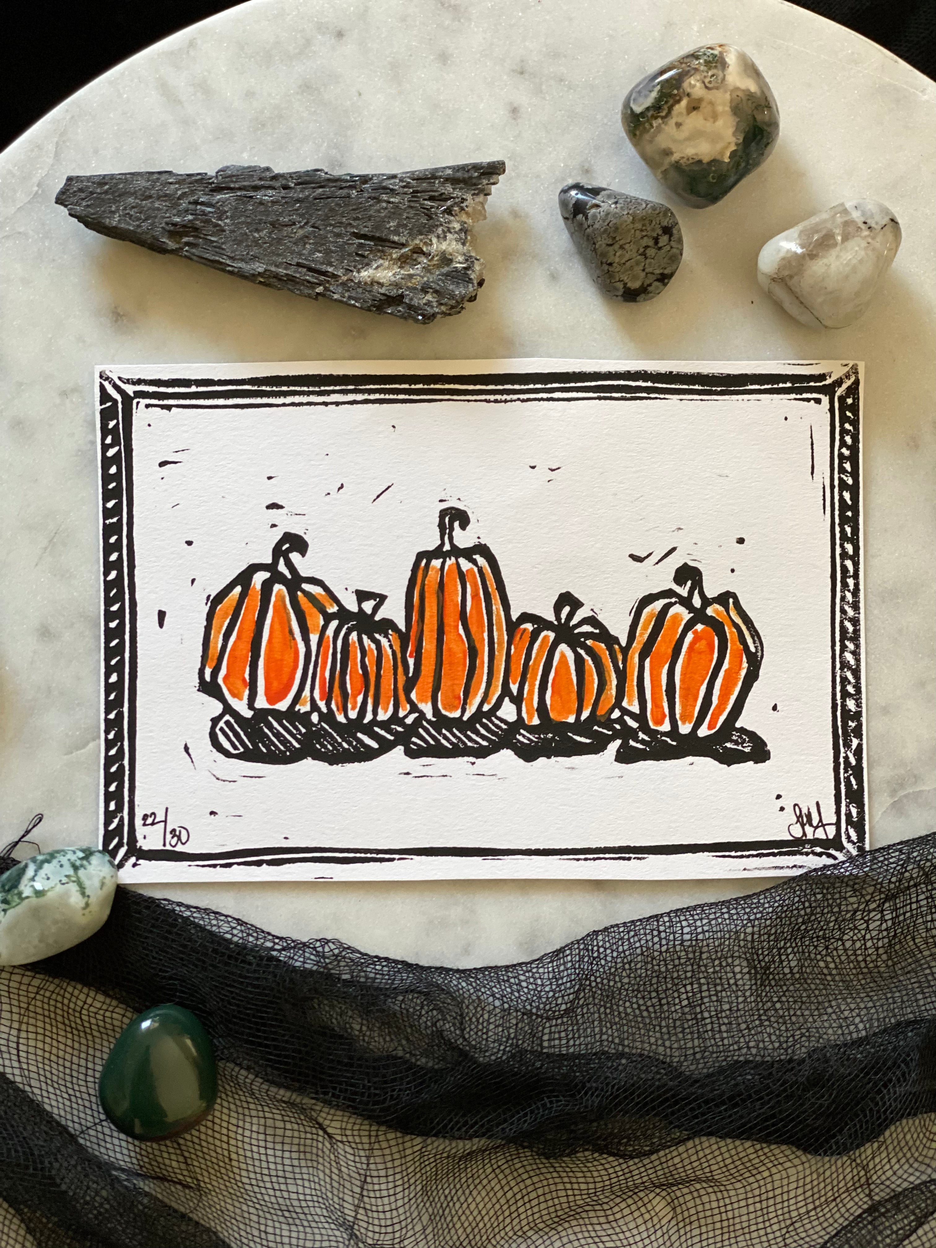 The Pumpkin Patch Print