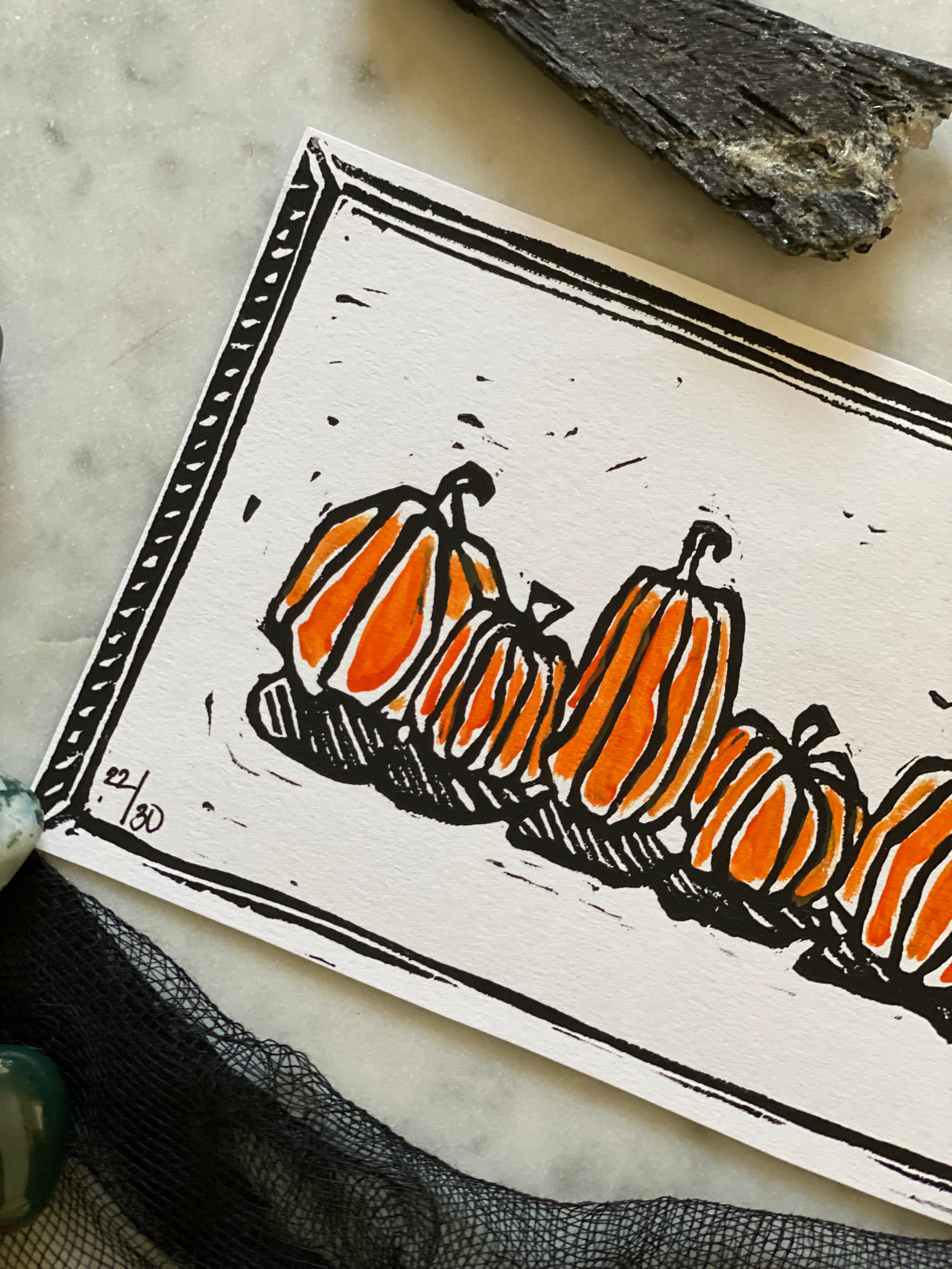 The Pumpkin Patch Print