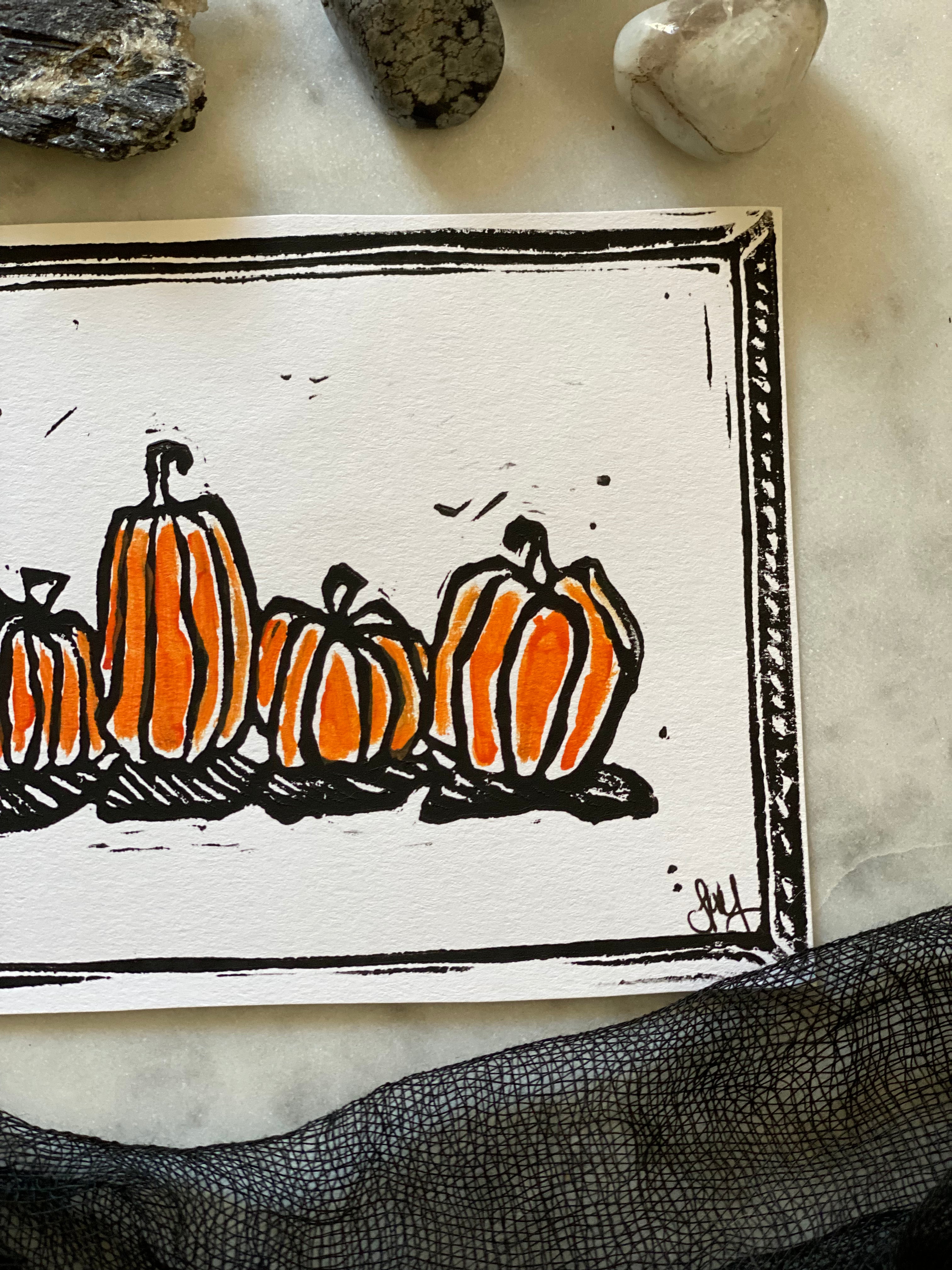 The Pumpkin Patch Print